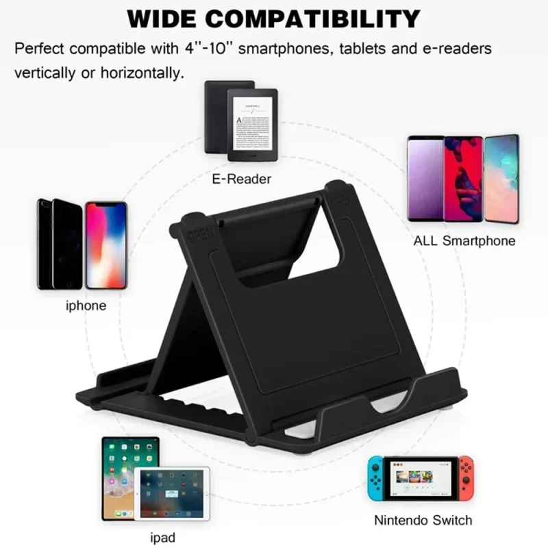 Table Adjustable Phone Holder Bracket Desktop Stand For Ipad IPhone Samsung Xiaomi Huawei Folding Universal Mobile Phone Stand - Image 5