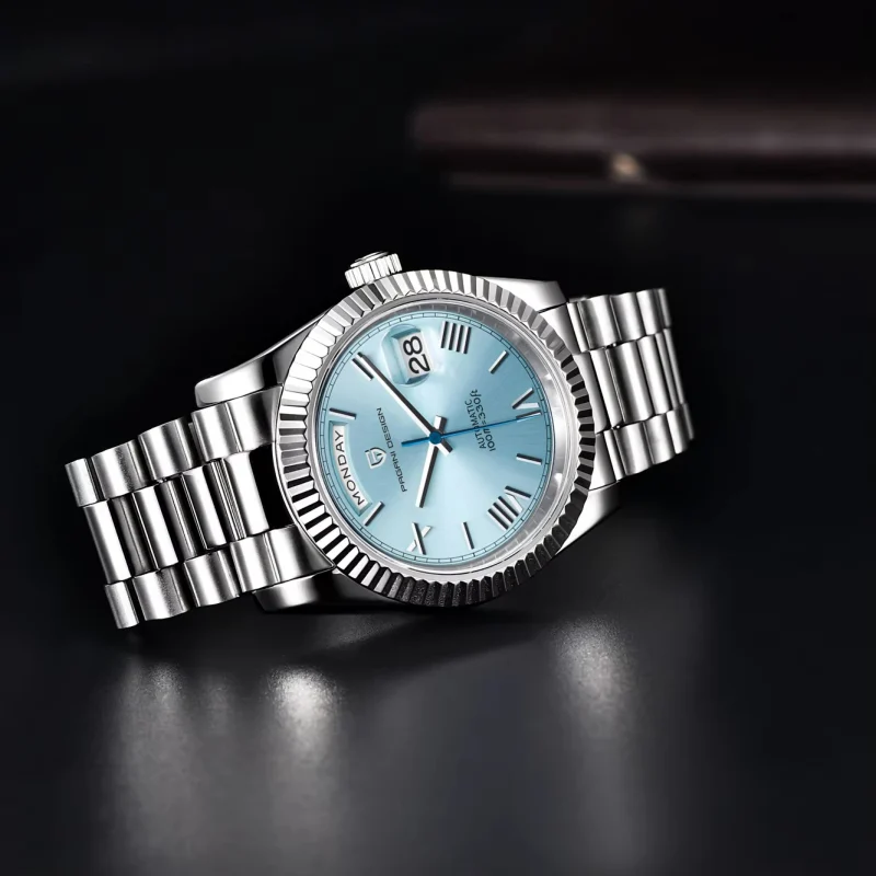 PAGANI DESIGN 2025 New Men's Watches Mechanical Top brand Luxury Automatic Watch For Men AR Sapphire glass Calendar Wrist watch - Image 3