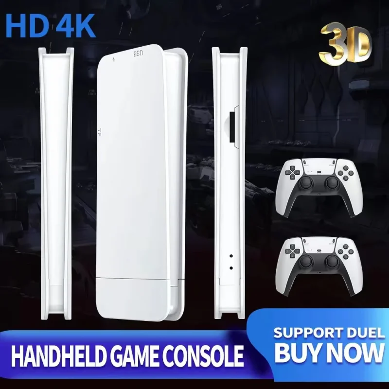 M15 Game Stick Mini TV Handheld Game Console Wireless Gamepads Video Game 64G 20000+ Retro Game HD Output Two-player for PS1 Etc - Image 6