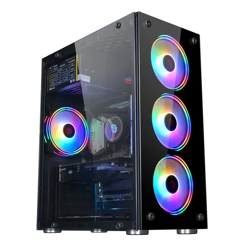 Aotesier Hot selling gamer desktop computer build in Win10 16GB Ram SSD 1TB hdd GTX 1050Ti Core E5-2650 processor new gaming pc - Image 2