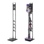 SucceBuy Vacuum Stand Compatible With Dyson Stable Holder with 4 Hooks for Dyson DC30/31/34/35/58/59/62/74 Cordless Upright