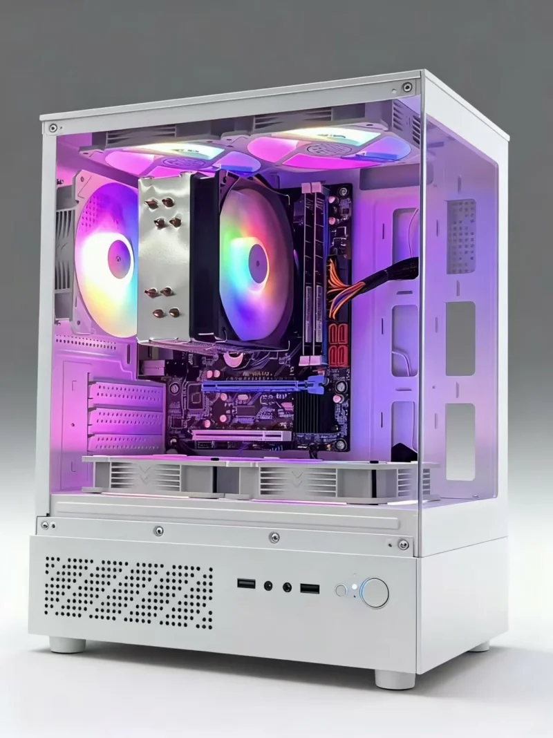 Game Desktop Host Core I3 I5 I7 CPU 8G RAM 120GB 256GB 512GB SSD Supply PC Gaming Desktop Computer With Graphic Card - Image 3