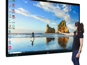 55 Inch Multi-touch Flat Panel Smart Classroom Board Digital Interactive Whiteboard For Teaching