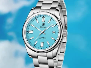 BENYAR New Luxury Automatic Watch 10Bar Waterproof Stainless Steel Men Mechanical Wristwatches Sports Diving Watch for Men