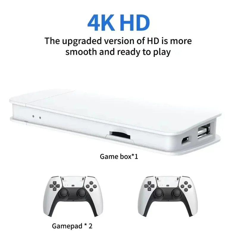 M15 Game Stick Mini TV Handheld Game Console Wireless Gamepads Video Game 64G 20000+ Retro Game HD Output Two-player for PS1 Etc - Image 4